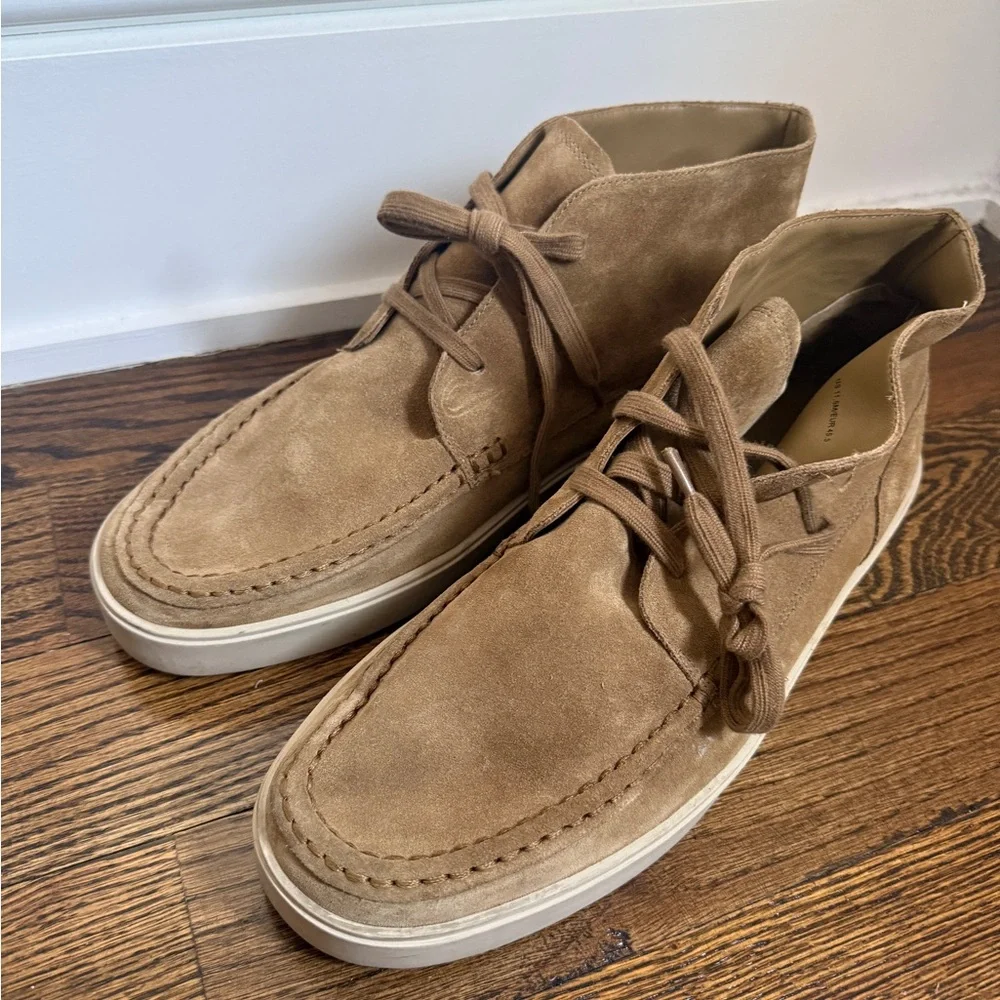 $285 Vince Men’s Tacoma Suede  Oxford Shoes 11.5